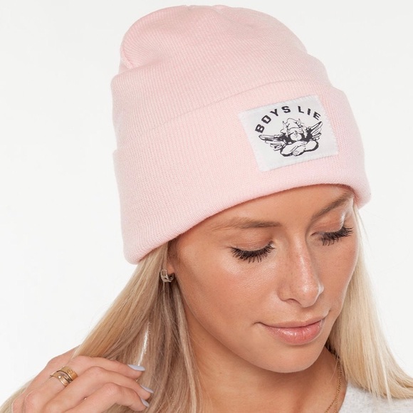 boys lie Accessories - BOYS LIE baby pink beanie :)